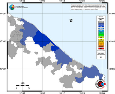 Mappa MCS - territori comuni