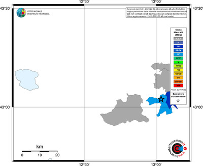 Mappa MCS - territori comuni