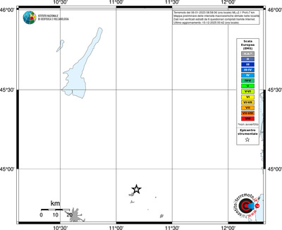 Mappa EMS - territori località