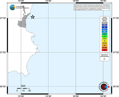 Mappa MCS - territori comuni