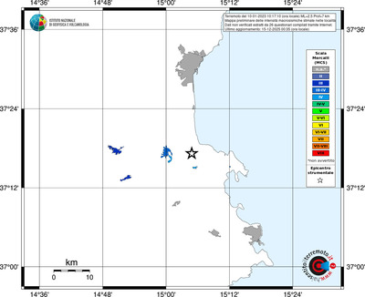 Mappa MCS - territori località