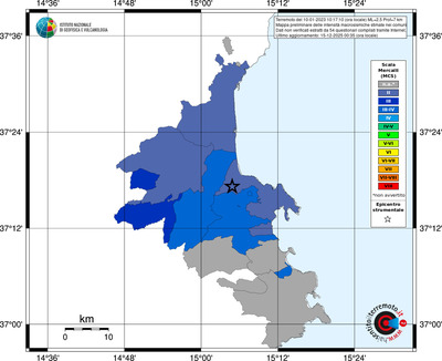 Mappa MCS - territori comuni