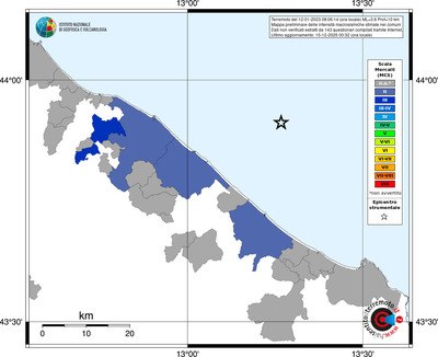 Mappa MCS - territori comuni