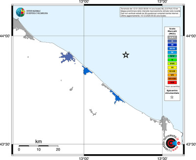Mappa MCS - territori località