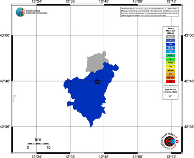 Mappa MCS - territori comuni
