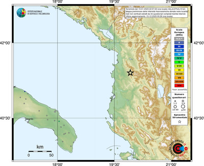 Mappa EMS - località