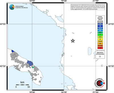 Mappa MCS - territori comuni
