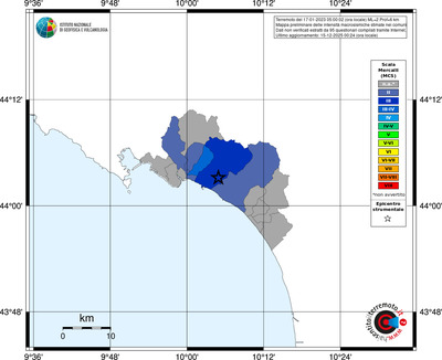 Mappa MCS - territori comuni