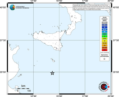 Mappa EMS - territori località