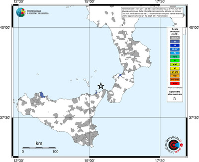 Mappa MCS - territori comuni
