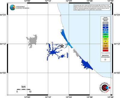 Mappa MCS - territori località