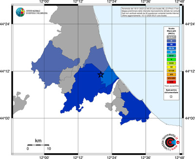 Mappa MCS - territori comuni