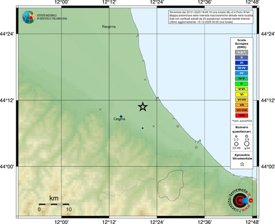 Mappa EMS - località