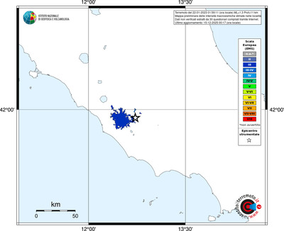 Mappa EMS - territori località