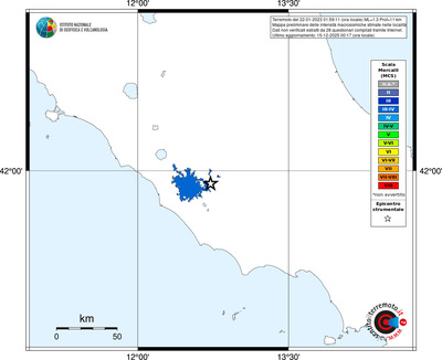 Mappa MCS - territori località