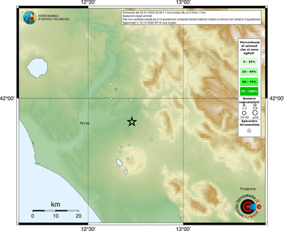 Mappa comuni con almeno 3 questionari