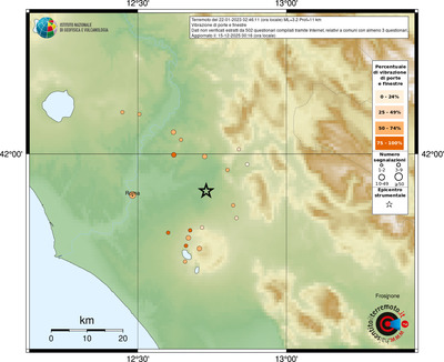 Mappa comuni con almeno 3 questionari