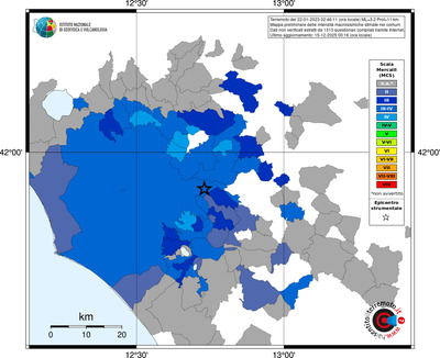 Mappa MCS - territori comuni