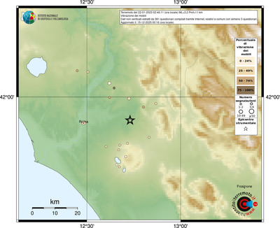 Mappa comuni con almeno 3 questionari