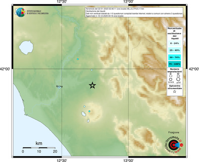 Mappa comuni con almeno 3 questionari