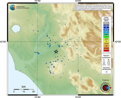 Mappa MCS - località