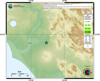 Mappa comuni con almeno 3 questionari
