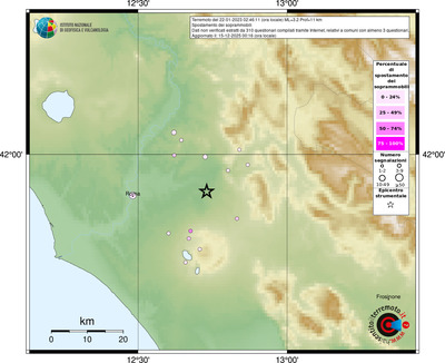 Mappa comuni con almeno 3 questionari