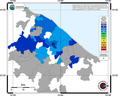 Mappa MCS - territori comuni