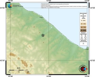 Mappa comuni con almeno 3 questionari