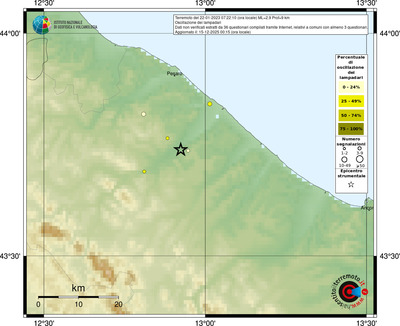 Mappa comuni con almeno 3 questionari