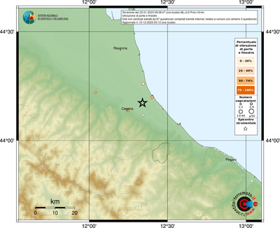 Mappa comuni con almeno 3 questionari