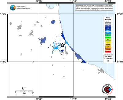 Mappa MCS - territori località