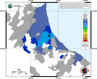 Mappa MCS - territori comuni