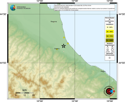 Mappa comuni con almeno 3 questionari