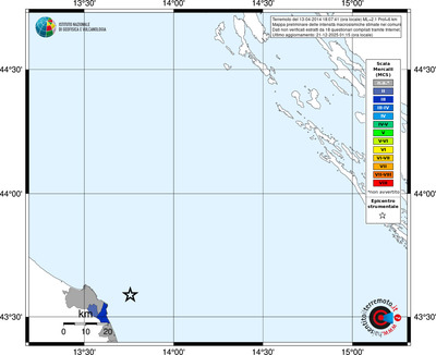 Mappa MCS - territori comuni