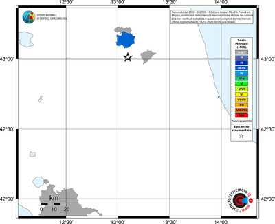 Mappa MCS - territori comuni