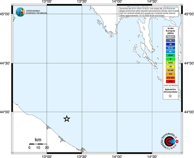 Mappa EMS - territori località