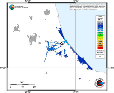 Mappa MCS - territori località