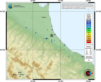 Mappa EMS - località