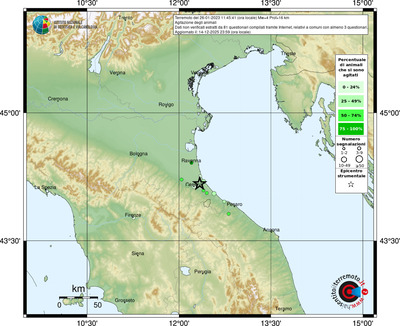 Mappa comuni con almeno 3 questionari