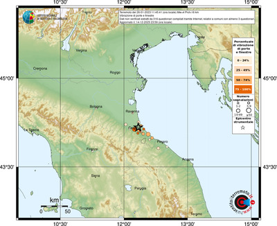 Mappa comuni con almeno 3 questionari