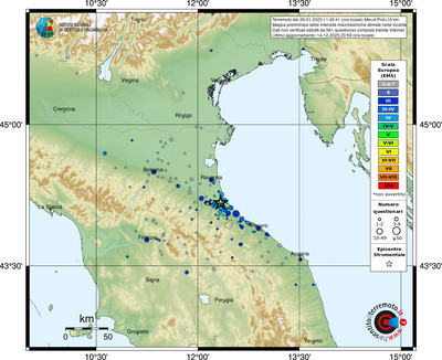 Mappa EMS - località