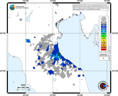 Mappa EMS - territori comuni