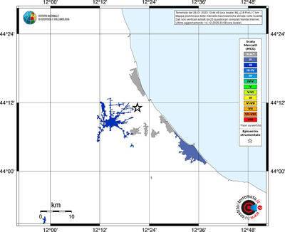 Mappa MCS - territori località