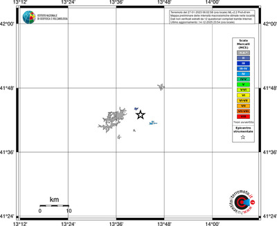 Mappa MCS - territori località