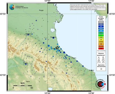 Mappa EMS - comuni