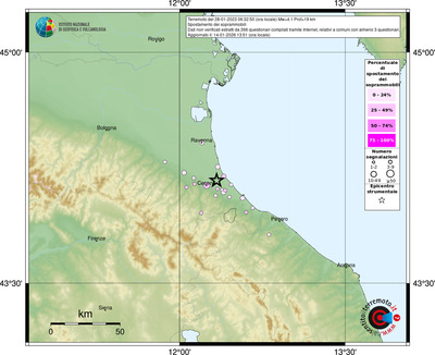Mappa comuni con almeno 3 questionari