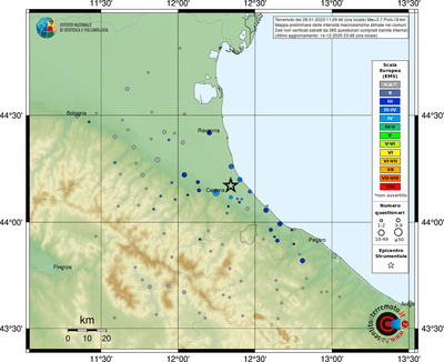 Mappa EMS - comuni