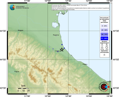 Mappa comuni con almeno 3 questionari