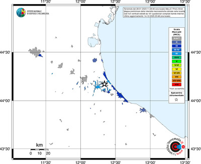 Mappa MCS - territori località